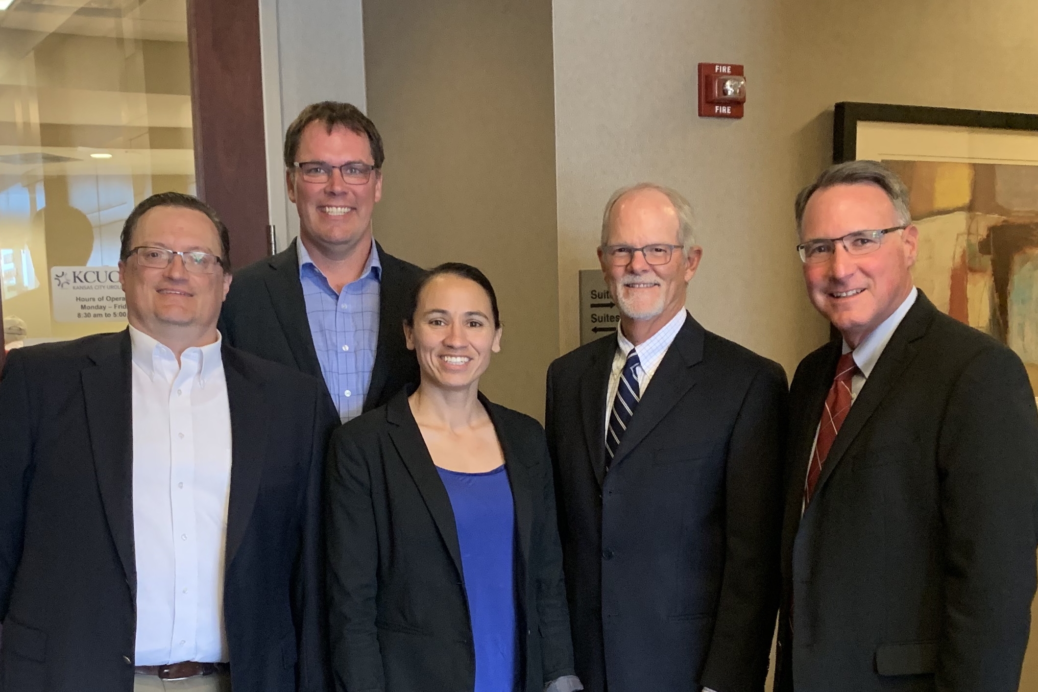 Rep Sharice Davids, D-KS visits Kansas City Urology Care (July 2019).JPG