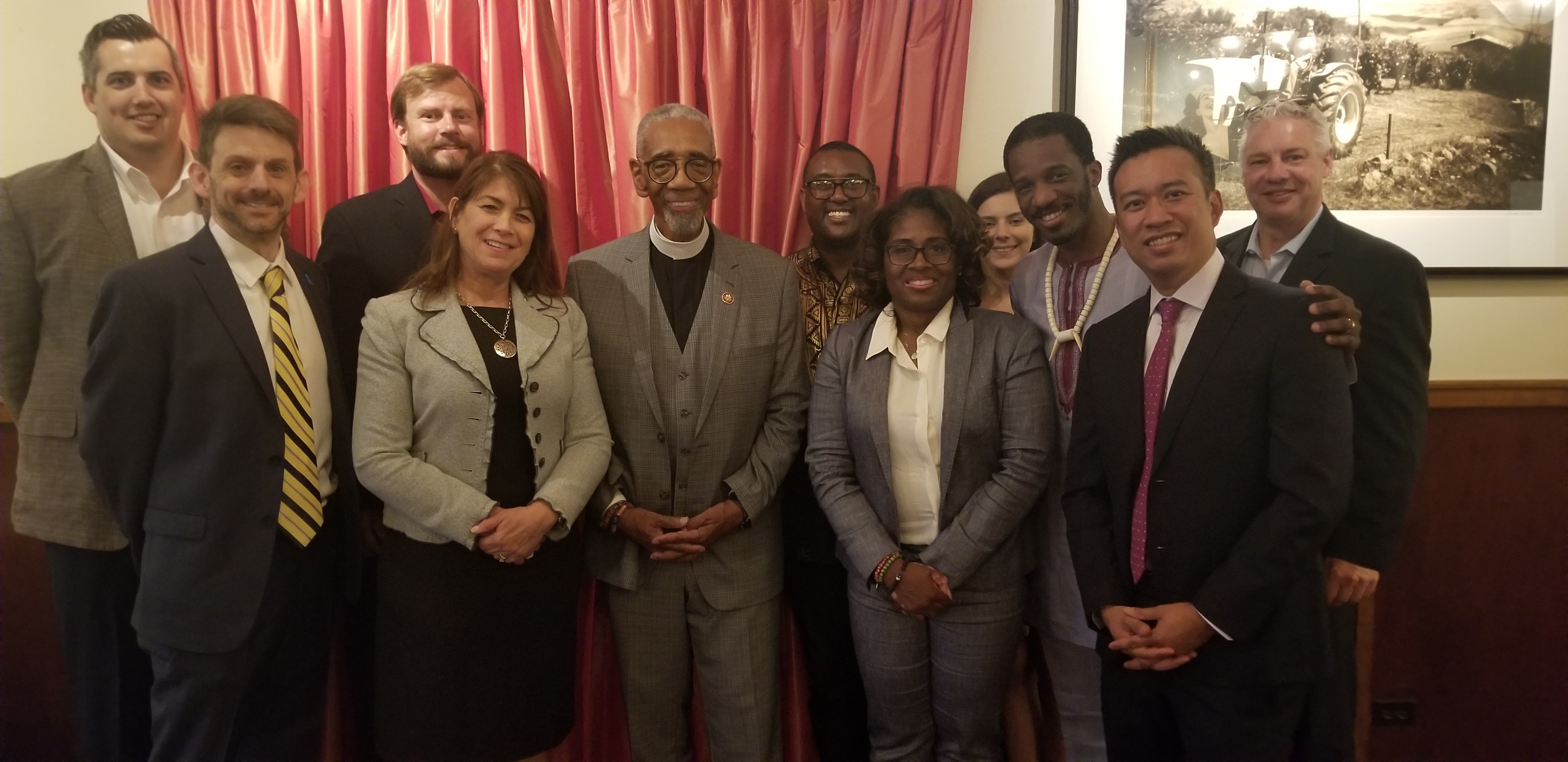 Rep Bobby Rush, D-IL, UROPAC Fundraiser Reception (Sept 2019).jpg